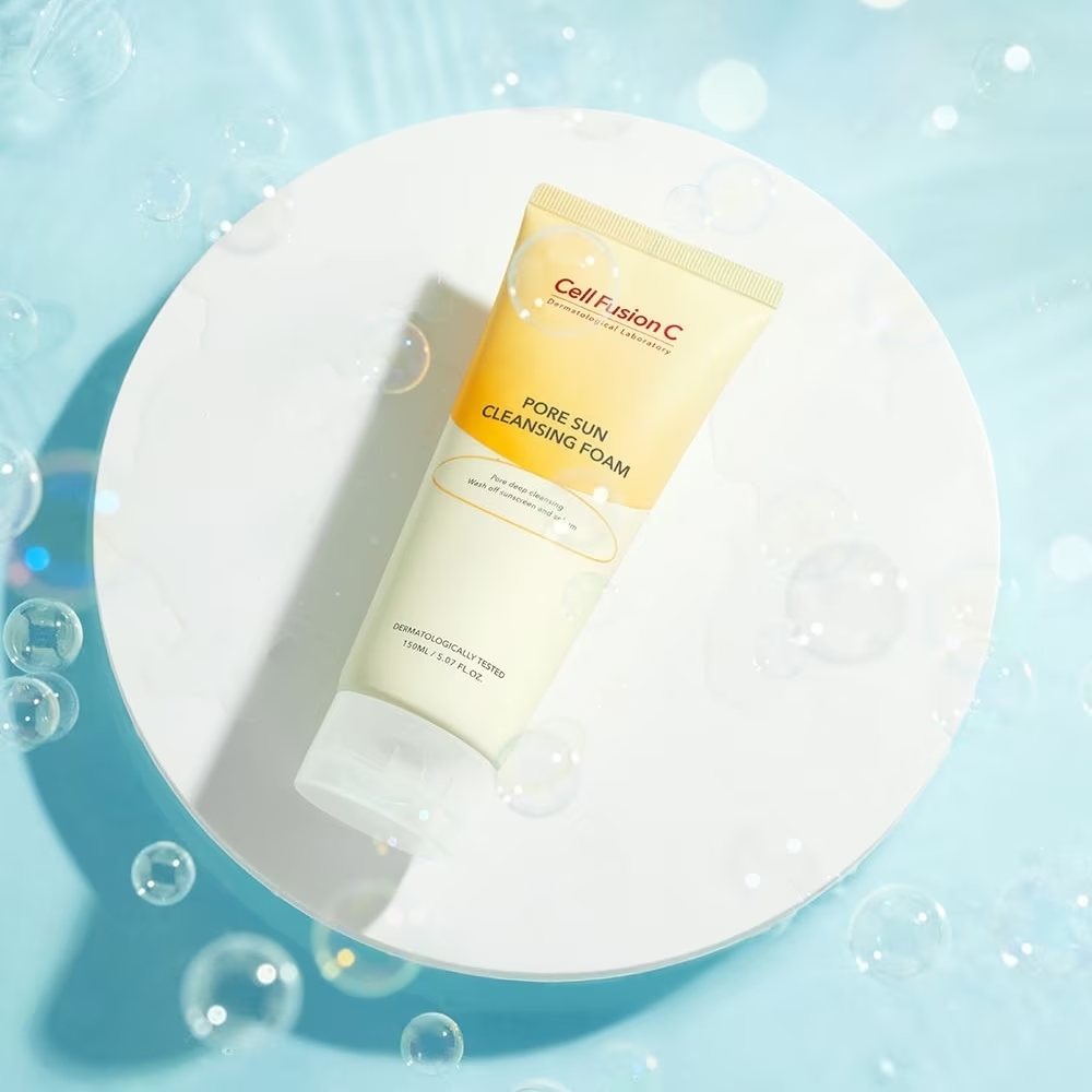 Sữa Rửa Mặt Dưỡng Sáng Cell Fusion C Pore Sun 150ML